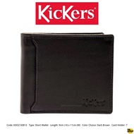 KICKERS Brand Men’s Leather Short Wallet ( KDOZ 50813 BR )