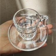 Glass Cup Set Crystal Clear Espresso shot Fine Tea Quality Ichi Colletion