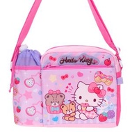 SANRIO - Hello Kitty 小童斜揹袋連水樽格/小食袋