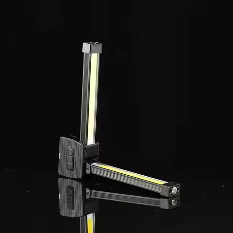 Gym Lamp For Posing Portable Magnet LED Flashligh 7th Gear Dimming Folding Worklight Waterproof Led 