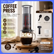 Coffee Maker with Paper Filters | Manual Espresso Press | Portable Coffee Brewer