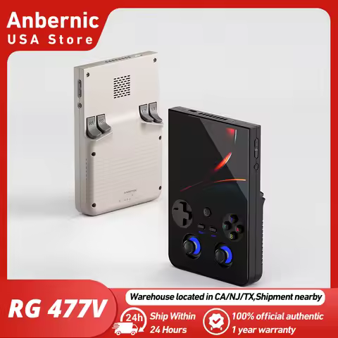 Anbernic RG477V Dimensity 8300 Android14 System 4.7-inch Touch Handheld Game Console WiFi/Bluetooth 