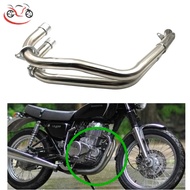 Motorcycle muffler Accessories Front Exhaust Pipe Burnt Exhaust Muffler Vent Pipe Silencer for Honda