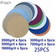 Sand paper Sanding 5inch Grinding Hook&Loop 2000/3000/5000/7000/10000 Grit