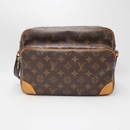 【日本直送】LOUIS VUITTON LV 路易威登 #150 老花雙層斜背包 航空包 Nile M45244 二手