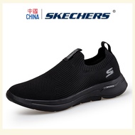 Skechers_Arch Fit GoWalk 5 สเก็ตเชอร์ส รองเท้าผ้าใบ ผู้ชาย Skechers_ Sports Sneakers_ รองเท้าผู้ชายที่ใช้งานได้จริง Large Size：EU39-48 47 46 45