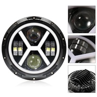 7-inch X-ball headlight reflector with H4 legs for PG1 XSR Tuuml motorbikes lampu led motor sport li