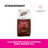 Van Houten Cocoa Powder Dark Brown 1kg Original Packing