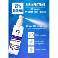 100ml Hand Sanitizer Spray 75%ALCOHOL Disinfectant Denatured Ethanol Sanitiser Antibacterial Coronavirus Virus Influenze