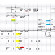 RC Slab UDL & Shear Design Spreadsheet