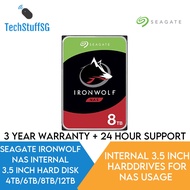 *Lowest in SG* Seagate IronWolf 2TB/4TB/6TB/8TB/10TB/12TB/14TB/16TB/18TB NAS Internal 3.5 Inch Hard Disk [3 Yr Warranty]