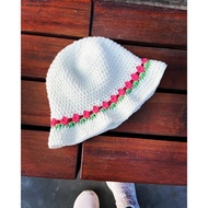 Tulip Crocheted Bucket Hat Tulip Crochet Bucket Hat/