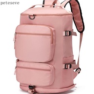 [Large Capacity Multifunctional] Travel Bag Portable Backpack Waterproof Fitness Sports Bag Dry Wet 