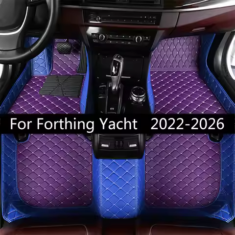 7 Seats Car Floor Mats Fit For Forthing Yacht DFSK Forthing 4 U-Tour 2022 2023 2024 2025 2026 Auto F
