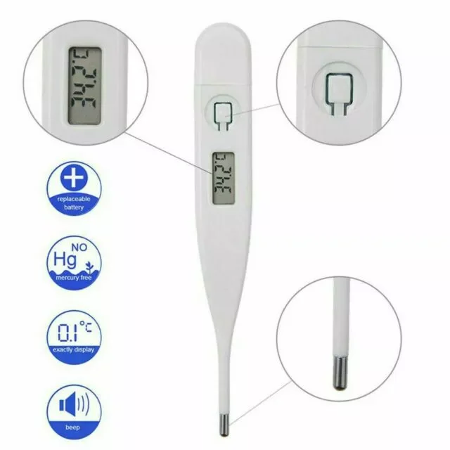 ปรอทวัดไข้ ปรอทวัดไข้เด็กผู้ใหญ่ ที่วัดไข้ ที่วัดไข้ดิจิตอล Digital Thermometer