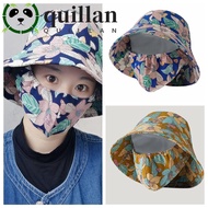 QUILLAN Women Sun Hat, Sun Protection Cover Face Cap Sunscreen Mask, Portable Face Mask Tea Picking 