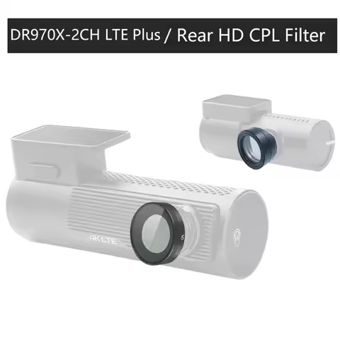 For BLACKVUE Dash Camera DR970X-2CH LTE Plus HD CPL filter Reduce Glare Reflect / Rear Rear Cam CPL