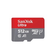 SanDisk Ultra microSDXC SQUAC 512GB A1 C10 U1 UHS-I 150MB/s R 4x6 10Y