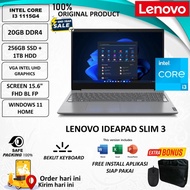 Laptop LENOVO IDEAPAD SLIM 3I 15 INTEL CORE I3 1115G4 20GB 1TB SSD