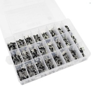 840Pcs/Box 24Values TO-92 Transistor Assortment Kit BC327 BC337 BC547 2N2222 3904 3906 C945 S8050 S9