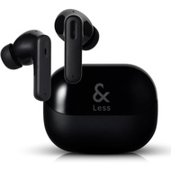【Direct From Japan】Made in Japan, reliable &Less wireless earphones, black, equipped with Bluetooth 