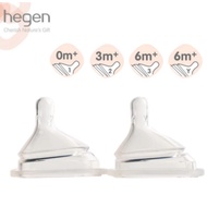 Hegen Teat Replacement/Puting ganti botol susu Hegen  2pcs