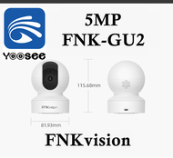 FNKvisionกล้องวงจรปิดไร้สาย wifi camera Wireless IP Camera มีภาษาไทย อินฟราเรด ภาพชัด5ล้านfull HD5