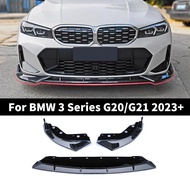 Front Bumper Lip Chin Accessories Splitter Trim Styling Air Dam Facelift For BMW 3 Series G20 G21 20