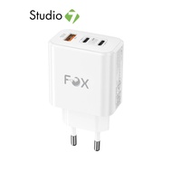อะแดปเตอร์ FOX Wall USB Charger 1 USB-A (QC3.0A)/ 2 USB-C (PD65W) FOX-V6511 White by Studio7