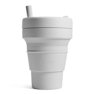 Stojo｜折疊伸縮杯 16oz - 羊絨灰(布魯克林限定版)