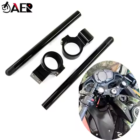 53mm Handlebar Racing Clip On Ons Fork Handle Bar for Ducati 748 749 916 996 999 Superbike 848 1098 