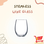 [SG Seller] Stemless Wine Glass