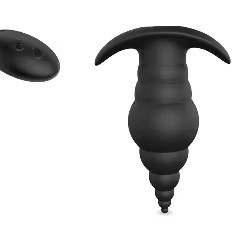 Vibrating Butt Plug Anal Vibrator with Remote Control and 9 Stimulation Patterns,Rechargeable Anal B
