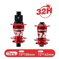 ARC MTB Hub MT039F/R 8 warna 6 Pawls 3 gigi 32 lubang 4 dalam 1 basikal Hub QR T/A dengan Adapter ba