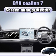 Screen protector For byd sealion 7 15.6 inch Nano plastic material Anti-Glare Bubble-Free Anti-scrat