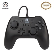 PowerA Wired Gaming Controller for Nintendo Switch - Black (Officially Licensed)