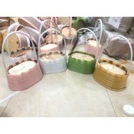 Flower basket, fruit basket, fruit basket, stone lotus basket