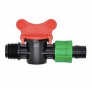 20 21mm threaded locking valves to 16mm drip pipe