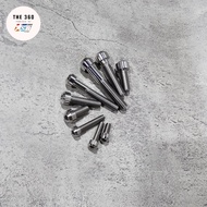 Titanium Bolt GR5 Small Head M8 x 1.25 D13H8 RAW Color RAW