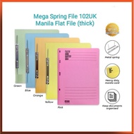 Mega Spring Flat File 102UK (Stationery School Office Use Folder Holder)