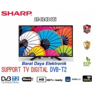 SHARP TV LED 24 Inch LED Digital USB Movie HDMI DVB-T2