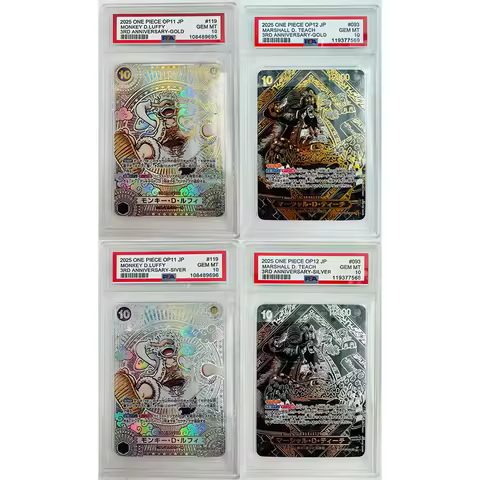 OPCG Nika Luffy Teach PSA 10 OP11-12 DIY Toys Hobbies Hobby Collectibles Game Collection Anime Cards