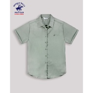 Beverly Hills Polo Club Women’s 100% Polyester Collared Shirt Blouse in Fatigue GW2310