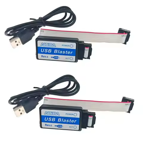 2pcs Mini Usb Blaster Programmer For Altera With Cable For CPLD FPGA NIOS JTAG Altera Programmer For
