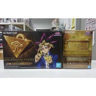 ULTIMAGEAR Gold Sarcophagus Storage Box/Millennium Puzzle + Gold Sarcophagus Storage Box (Set)