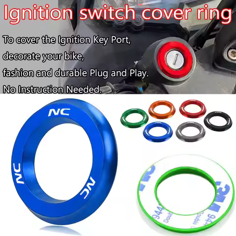 For NC700 NC700S NC700X NC750 NC750S NC750X Motorcycle Decorative ring lgnition Switch Cover Ring NC