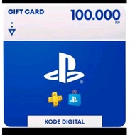 Playstation Gift Card worth 100,000