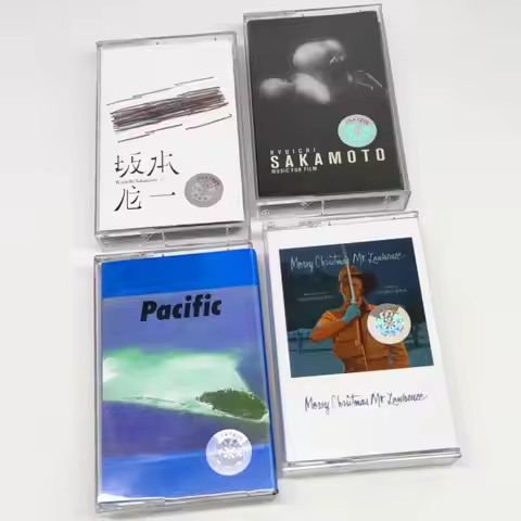 Classic Ryuichi Sakamoto Music Tape Pacific Album Async Cassettes Cosplay Walkman Car Recorder Sound