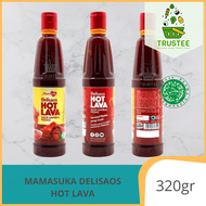 Delisaos HOT LAVA 320gr Saus Saos Sambal Pedas ala Richeese Mamasuka