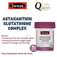 Swisse Ultiboost Astaxanthin Glutathione Complex 30 Caps - Multivitamin to Help Brighten and Even Ou